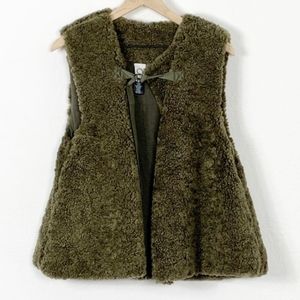 Anthropologie Akemi Kin Sweater Vest Alonna Teddy